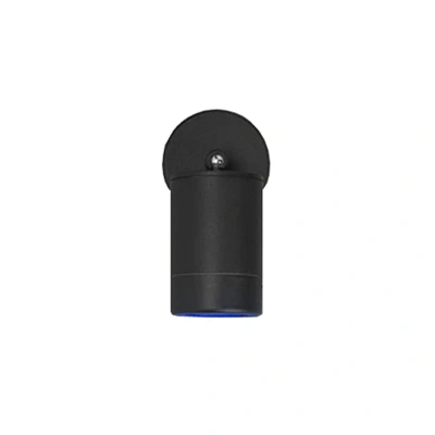 Image of Adjustable GU10 Wall Light Black Bell Lighting Luna