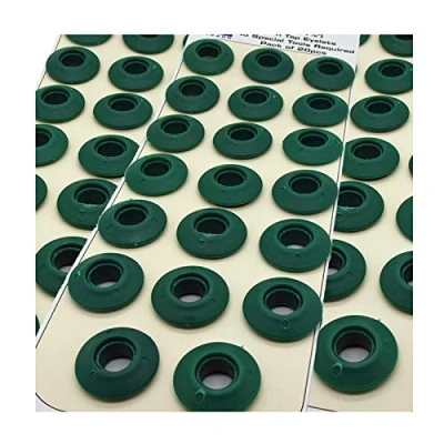 Image of Langard 12mm Dark Green snap &#039;n&#039; Tap Eyelets Pack of 60pcs