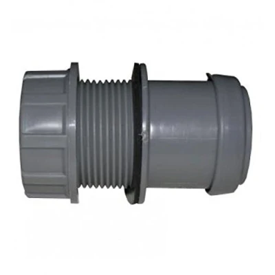 Image of FLOPLAST 32mm Grey Pushfit Waste Tank Connector