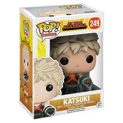 Image of Funko Pop! Vinyl: My Hero Academia (MHA) : Katsuki Bakugo Collectable Vinyl Figure Gift Idea Official Merchandise Toys for Kids &amp; Adults Anime Fans Model Collectors