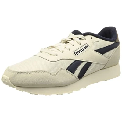 Image of Reebok Men&#039;s Royal Ultra Sneakers, Chalk Navy Grey, 8 UK