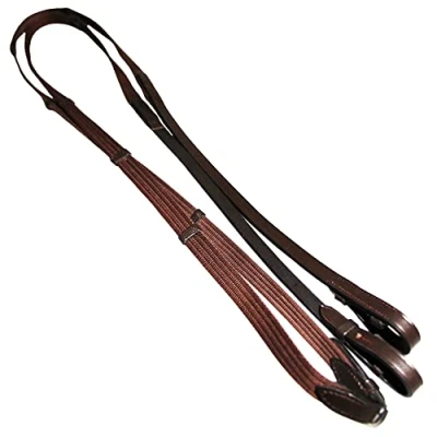 Image of Continental Reins in Black or Brown (Brown, Pony 1/2&quot;)