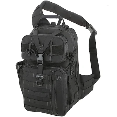Image of Maxpedition Kodiak Gearslinger Backpack Black, 11lt