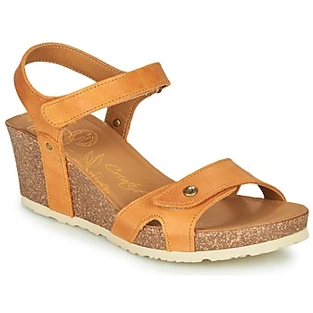 Image of Panama Jack JULIA women&#039;s Sandals in Yellow
