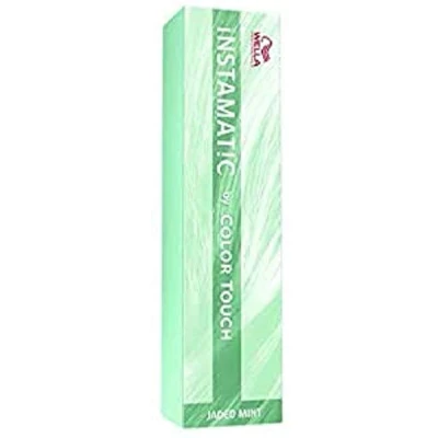 Image of Wella Colour Touch Instamatic Permanent Hair Colour, Jaded Mint, 0.06805 kg