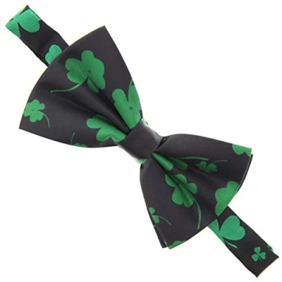 Image of Zac&#039;s Alter Ego Fancy Dress Clover Leaf Bow Tie