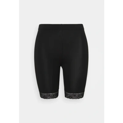 Image of Vero Moda Curve Vmlennon Cycle Shorts, Women&#039;s, Size: 24 26, Black
