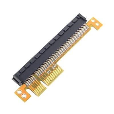 Image of Cablecc PCI E Express 4x to 16x Extender Converter Riser Card Adapter Male Female