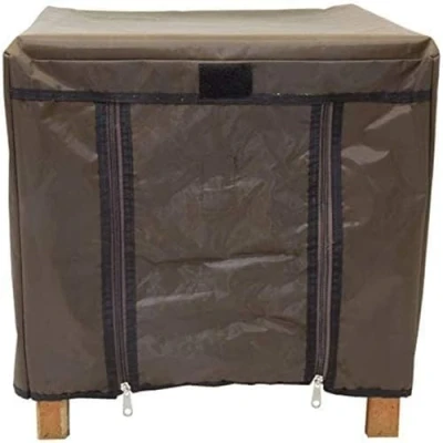 Image of BUNNY BUSINESS Wooden Hide House Rabbit hutch Shelter Run Protective Waterproof Cover 50 x 42 43cm (Cover)
