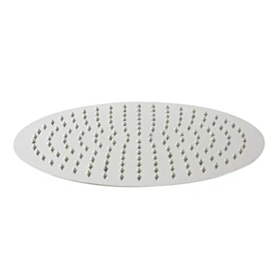 Image of Milano Mirage Modern 400mm Round Ultra Thin Fixed Rainfall Shower Head Chrome