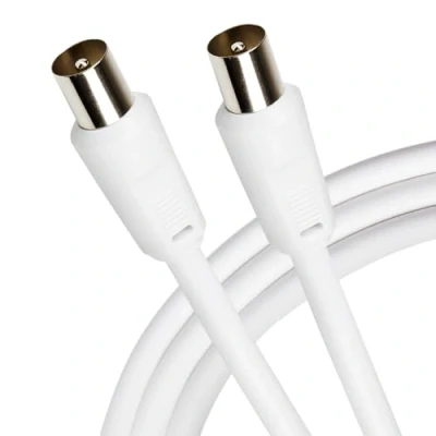 Image of Maplin TV Aerial Cable 2M Coaxial RF Male to