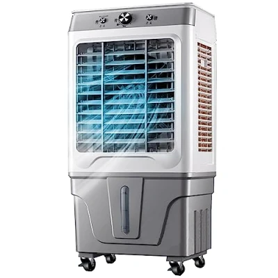 Image of Evaporative Cooler Air Conditioner 3 Speeds, Swamp for Cooling, 6 Ice Packs, Room Outdoor