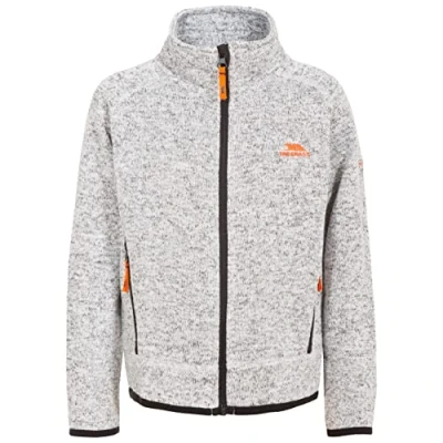 Image of Trespass Mario, Warm Fleece Jacket, Grey Marl, Size 5/6