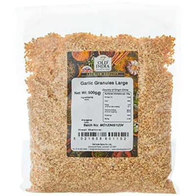 Image of Old India Garlic Granules Large 500g