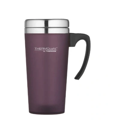 Image of Thermos Thermocafe Soft Touch Travel Mug, 420 ml, Purple