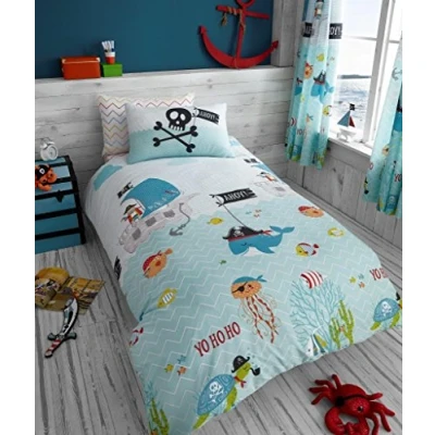Image of GC GAVENO CAVAILIA, Polycotton, Under the Sea Rotary Duvet Set, Single