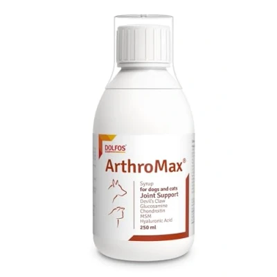 Image of ArthroMax 250ml liquid Joint Supplement for Cats and Dogs Glucosamine Condroitin Devil&#039;s Claw MSM