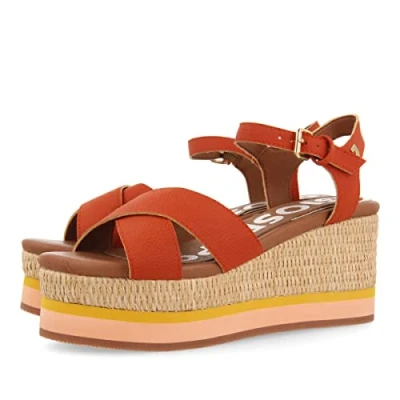 Image of Gioseppo Women&#039;s SEGET Wedge Heels Sandals, Teja, 5 UK