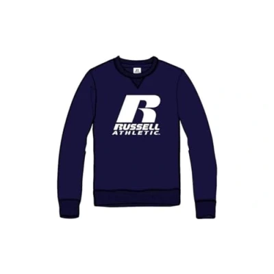 Image of Russell Athletic A00701 NA 190 R CREWNECK SWEAT Sweatshirt Men&#039;s NAVY Size S