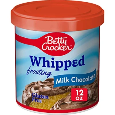 Image of Betty Crocker Whipped Frosting Milk Chocolate 340 Gram Can