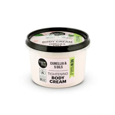 Image of Organic Shop Tightening Body Cream Camellia (250ml)