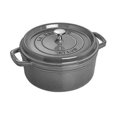 Image of Staub Cocotte Single pan, Graphite Grey