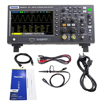 Image of Hantek DSO2C15 Digital Oscilloscope 2CH 1GSa/S Storage Economical 150MHZ Bandwidth Handheld