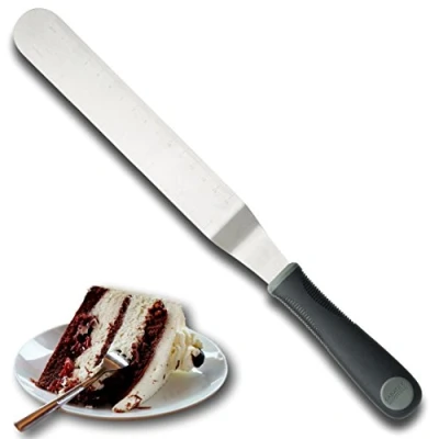 Image of Sabatier Professional Flexible Palette Knife Stainless Steel with Comfortable Handle. for Cakes and Icing. Spread, Lift Mix. A Must Have All Bakers, Cooks &amp; Chefs. by Taylors Eye Witness