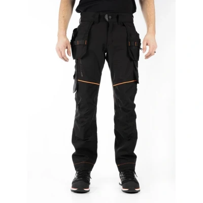 Image of Helly Hansen Workwear Unisex chelsea Bosses pants, 992 Black, 36 C54 UK