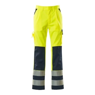 Image of Mascot 07179 470 171 76C44 Size L76cm/C44 &quot;Olinda&quot; Trousers Yellow/Marine Blue