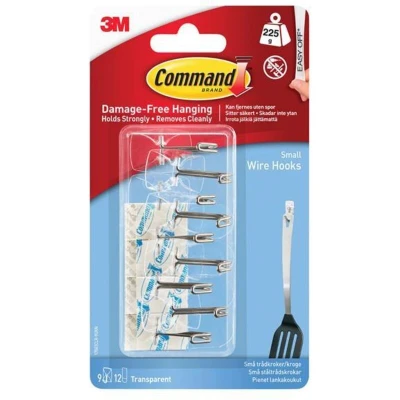 Image of Command Strips 17067CLR VP Clear Wire Hooks