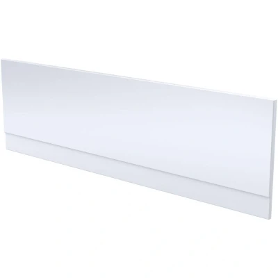 Image of Nuie Standard Acrylic Bath Front Panel 510mm h x 1700mm w Gloss White
