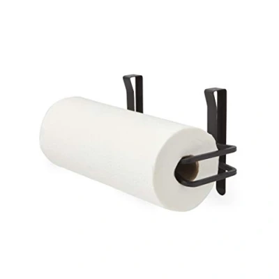 Image of Umbra 1005752 040 Squire Papertowelholder, 18/8 Stainless Steel, Black