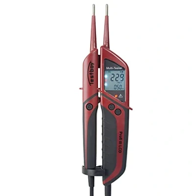 Image of Testboy 2220029 2 Pole Voltage Tester with LCD Display