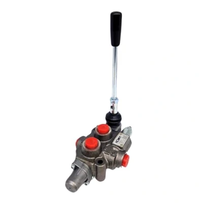 Image of Hydraulic Monoblock Valve 1 Bank 3/8&quot; BSP 45 l/min D/Acting 3 Pos Spring Return