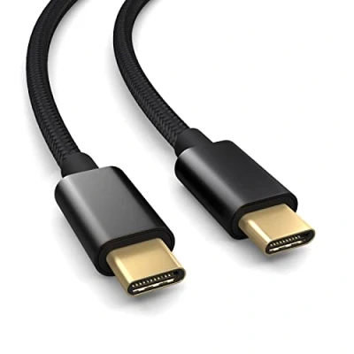 Image of USB C to cable 0.3m, 10 Gbit/s (1.25 GByte/s), 3.2 Gen2 (3.0, 3.1), Type charging and data cable, black