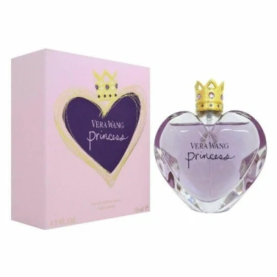 Image of VERA WANG Princess Eau de Toilette for Women Fruity &amp; Floral Profile with Notes of Apple, Guava, Vanilla Medium Longevity 50ml