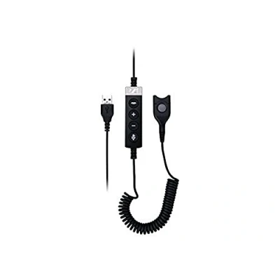 Image of EPOS USB ED CC 01 MS Microsoft Teams Certified Adapter Cable, to Easy Disconnect, Compatible with Impact 600 and 200 Series