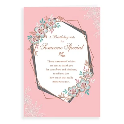 Image of Regal Publishing Classic Birthday Card Someone Special 9 x 6 inches