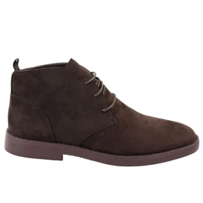 Image of TruClothing Mens&#039;s Chukka Desert Ankle Boots Lace Up Suede Shoes Brown 8 UK