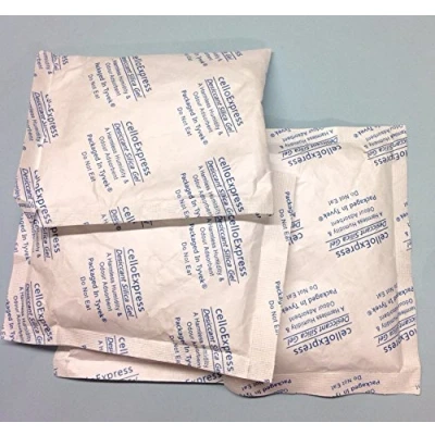 Image of celloexpress Silica Gel Pouches 50g Sachets Total Weight 200g (50g, 4)