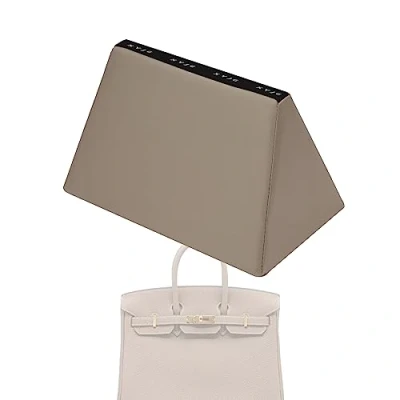Image of XYJG Bag Pillow Insert for Hermes Birkin 20/25/30/35/40 Bags, Luxury Handbag Shaper, Maintain Shape (BK25, Gris Tourterelle)