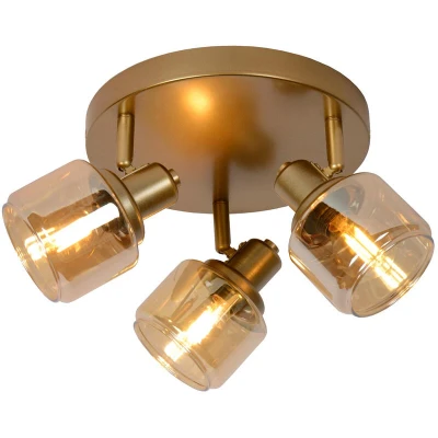 Image of Bjorn Classic Ceiling Spotlight Ø 38cm 3xE14 Matt Gold, Brass