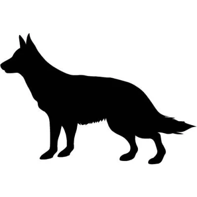 Image of German Shepherd Dog Car Van Sticker Graphic Decal #3