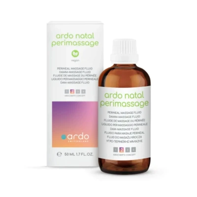 Image of ARDO Natal Perimassage for Expecting Mum. Vegan &amp; All Natural Perineal Massage Fluid Optimal Pregnancy Preparation a Gentle Birth, 50ml.