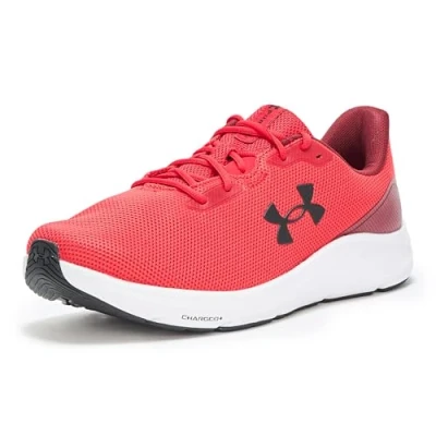 Image of Under Armour Road running shoes, Men&#039;s, Size: 10, Red Textile/synthetics