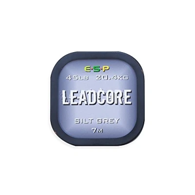 Image of ESP Leadcore leader material 45lb 7metres Silt Grey c/o Reelfishing …
