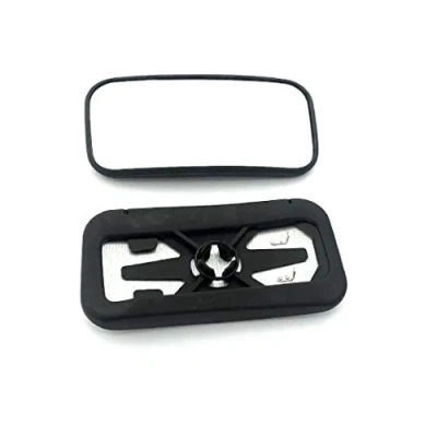 Image of Fits Mercedes Sprinter, For 2018 to 2021 Blind Spot Wing Mirror Glass With Base BALLL TYPE EURO 6 LEFT HAND (UK Passenger Side)