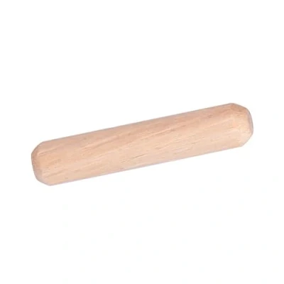 Image of Dowels, Wooden Dowel Pins, 50Pcs Round Fluted Hard Wood Grooved Plugs, Pins Rods for Furniture Woodwork Fluted, Craft, DIY, Carpentry (M6*30)