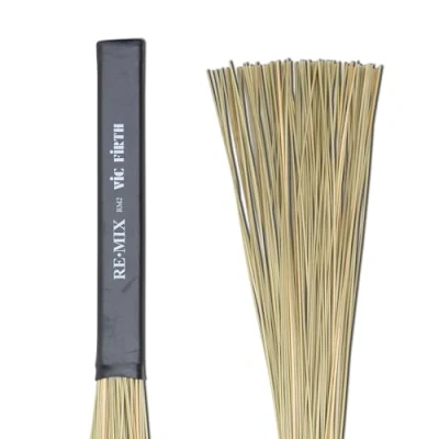 Image of Vic FIrth RE MIX Drum Brushes African Grass Medium Soft